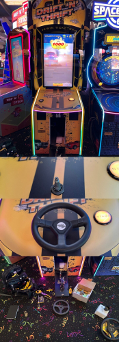 ArcadeMachineRepairs.com - Drift 'N' Thrift Game