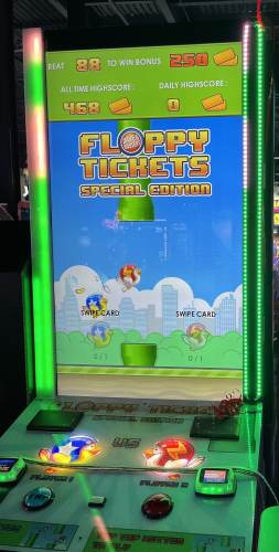 ArcadeMachineRepairs.com - Floppy Tickets Game