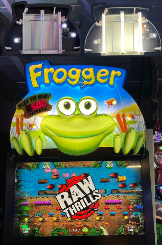 ArcadeMachineRepairs.com - Frogger Game (2 Players)