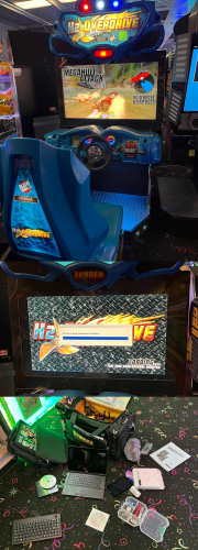 ArcadeMachineRepairs.com - H2 Overdrive Game