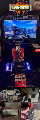 ArcadeMachineRepairs.com - Harley Davidson King of The Road Game
