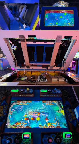 ArcadeMachineRepairs.com - Harpoon Lagoon Game