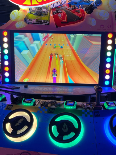 ArcadeMachineRepairs.com - Hot Wheels King of the Road Game