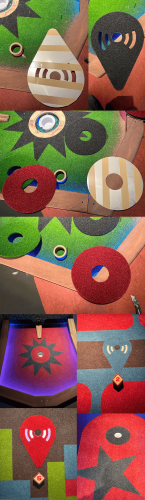 ArcadeMachineRepairs.com - PuttShack - Tee Turf Installation And Replacement - PuttPutt Mini Golf Game