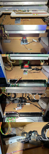 ArcadeMachineRepairs.com - Quad Air Galaxy Collision Game 2