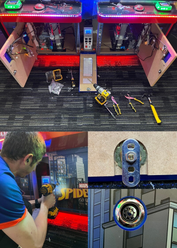 ArcadeMachineRepairs.com - Spiderman Coin Pusher Game