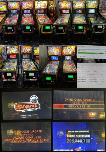 ArcadeMachineRepairs.com - Stern Pinball Machine Updates