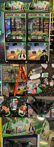 ArcadeMachineRepairs.com - Wizard of Oz Coin Pusher Game (2 Players)